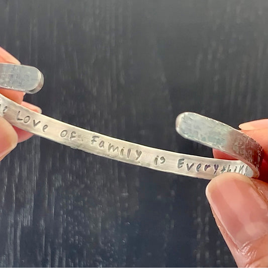 Sterling Silver and Rainbow Moonstone Cuff Bracelet