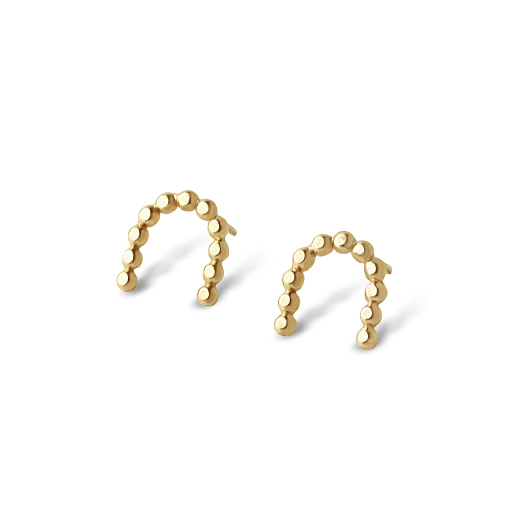 Little Drop 14k Gold Filled Horseshoe Earrings