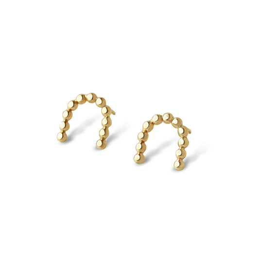 Little Drop 14k Gold Filled Horseshoe Earrings