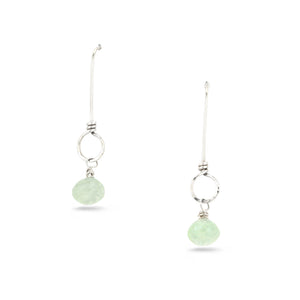 London Blue Topaz Drops Dangle Earrings - SERENITY