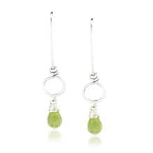 Prehnite Drops Dangle Earrings - SERENITY