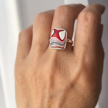 Funky Fordite ring