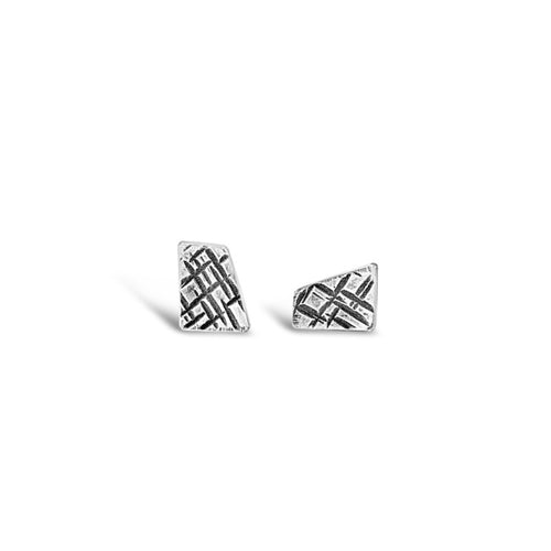 Modern Abstract Trapezoid Stud Earrings