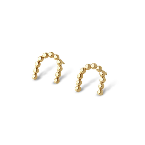Little Drop 14k Gold Filled Horseshoe Earrings