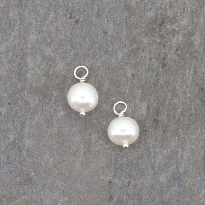 Add-On Earring Charm - White Cultured Pearl