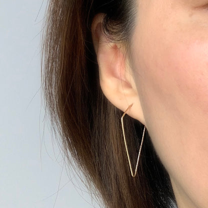 Modern Geometric Hoop Earrings - KITE