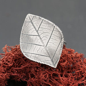 Sterling-Silver-leaf-ring