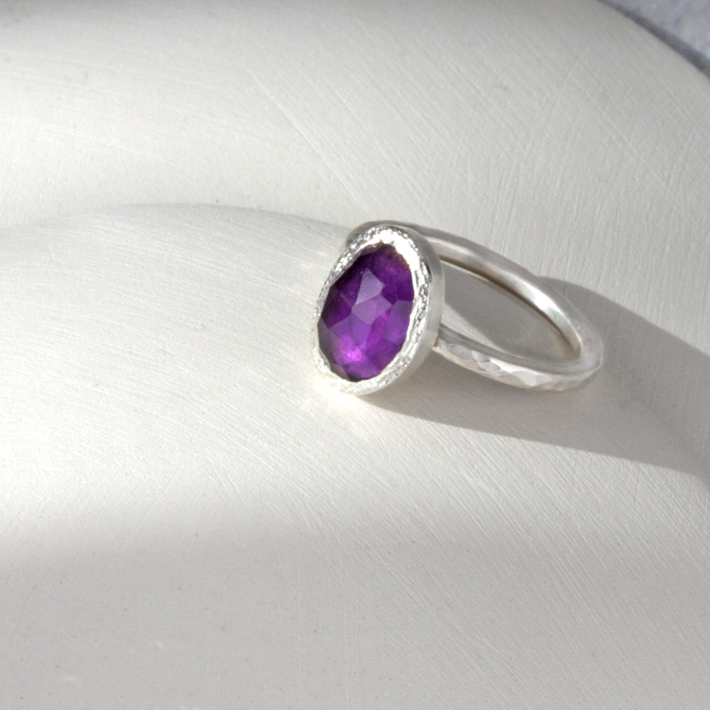 Gems One Silver White & Amethyst 1 1/4Ctw Ring RG11820-SSNM | Castle  Couture Fine Jewelry | Manalapan, NJ