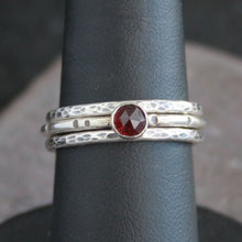 Garnet Ring set