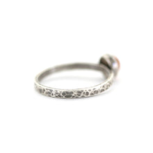 Hammered-Sunstone-Silver-Ring-Stacking-Ring